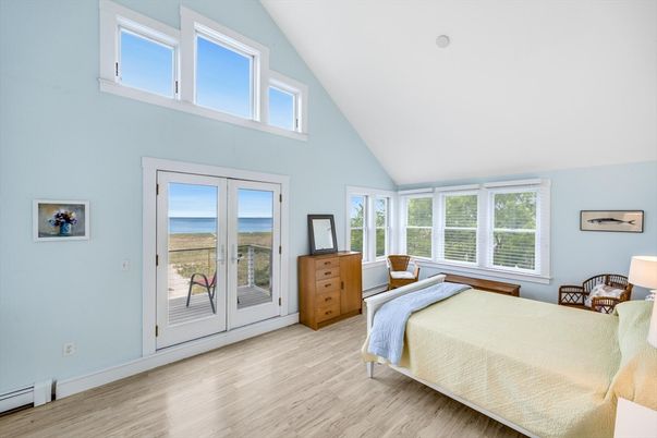 Bedroom, Interior, Water, Wood Texture Flooring