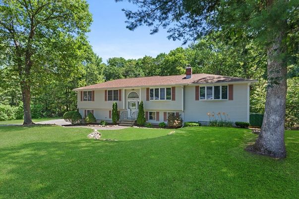 Attached, Backyard, Exterior, Facade, Raised Ranch