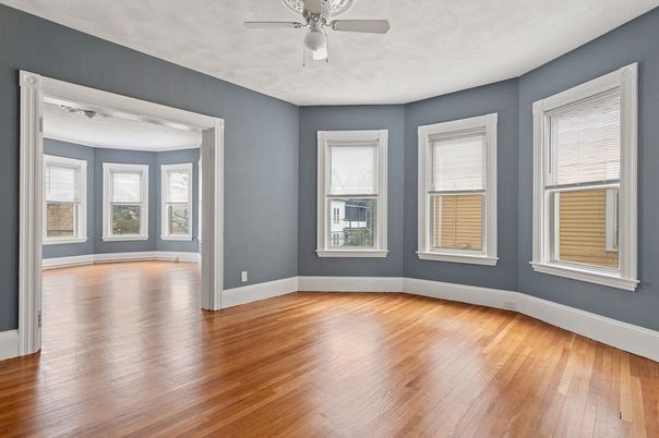 Empty room, Interior, Wood Texture Flooring