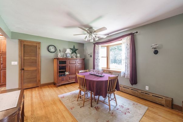 Dining room, Interior, Wood Texture Flooring