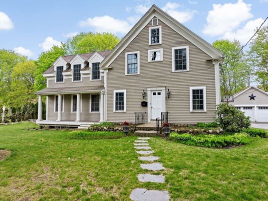 Backyard, Detached Garage, Exterior, Facade, Farmhouse