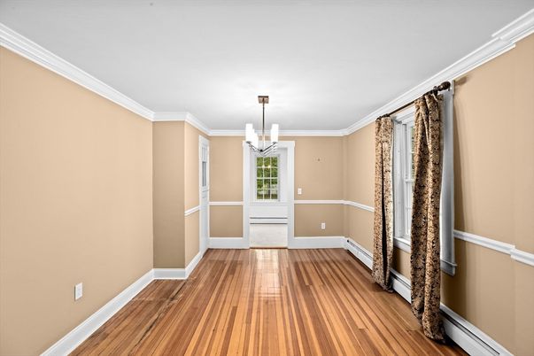 Chandelier, Empty room, Interior, Wood Texture Flooring