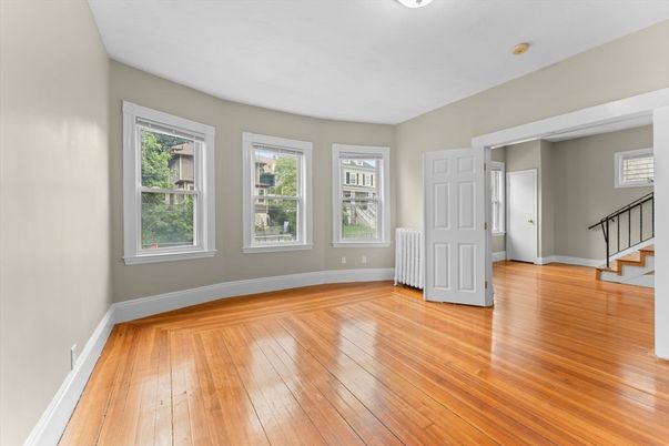 Empty room, Interior, Wood Texture Flooring