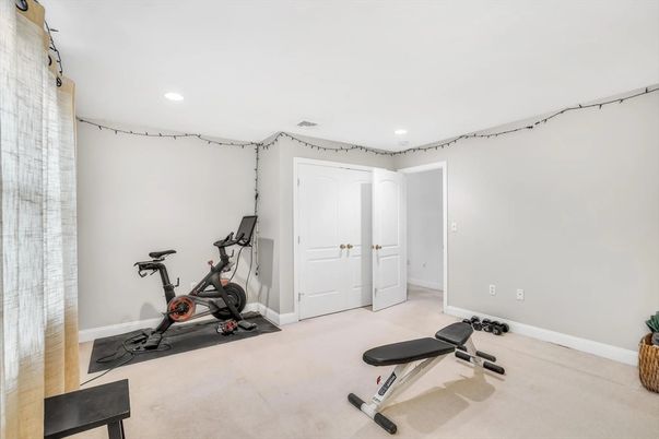 Fitness Equipment, Interior, Recessed Lighting