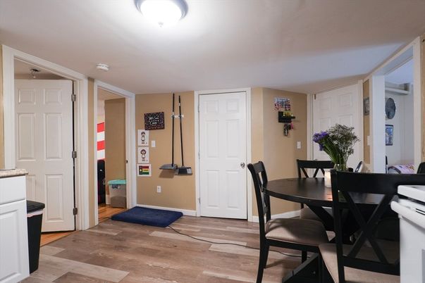 Dining room, Interior, Wood Texture Flooring