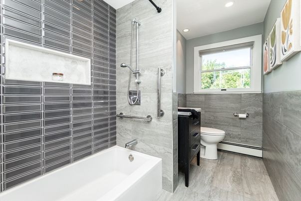 Bathroom, Interior, Recessed Lighting