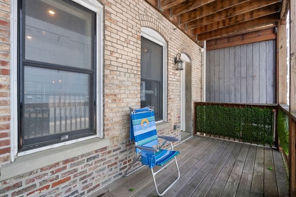 Exterior, Wood Texture Flooring