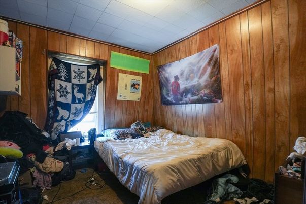 Bedroom, Interior, Wooden Walls