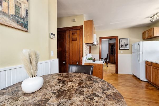 Dining room, Interior, Kitchen, Wood Texture Flooring
