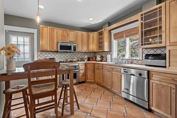 Interior, Kitchen, Recessed Lighting, Stainless Steel Appliances