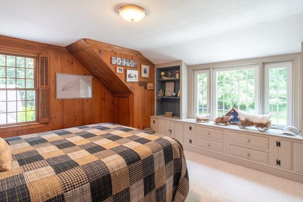 Bedroom, Interior, Wooden Walls