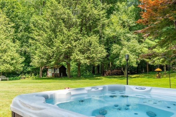 Backyard, Exterior, Hot Tub