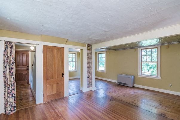 Empty room, Interior, Wood Texture Flooring