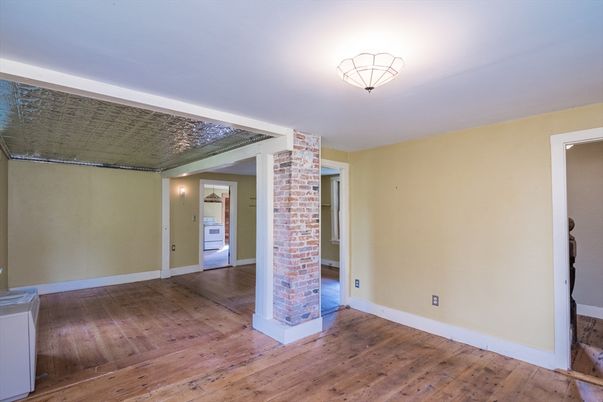 Empty room, Interior, Wood Texture Flooring