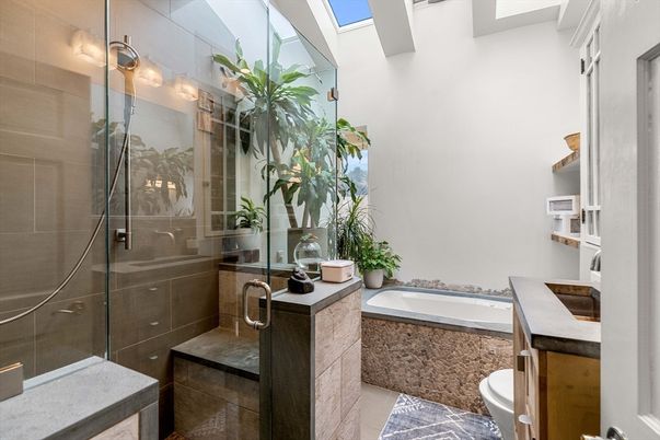 Bathroom, Glass Shower, Interior