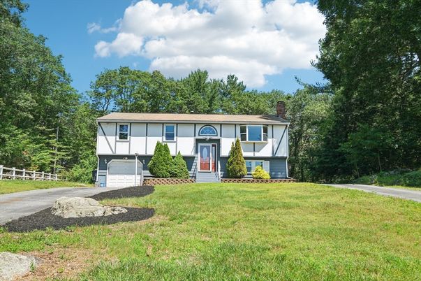 Attached, Backyard, Exterior, Facade, Raised Ranch