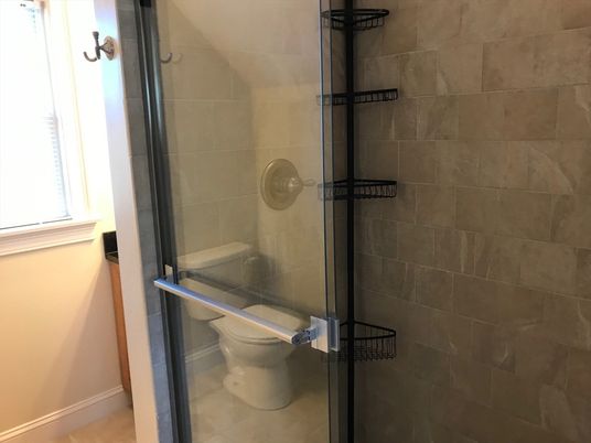 Bathroom, Glass Shower, Interior