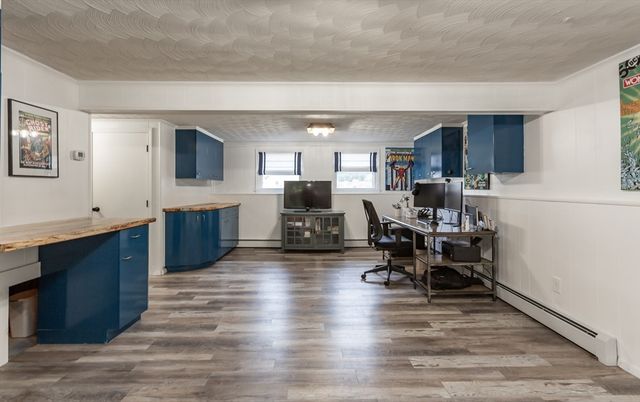 Home Office, Interior, Wood Texture Flooring