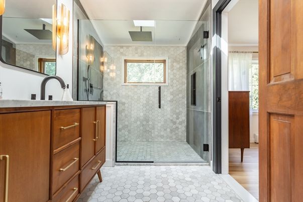 Bathroom, Glass Shower, Interior