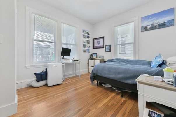 Bedroom, Home Office, Interior, Wood Texture Flooring