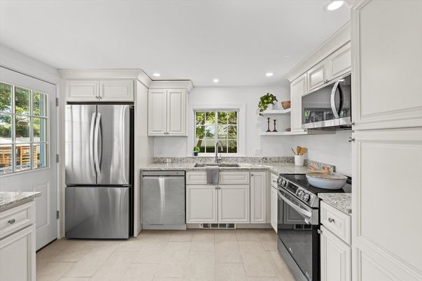 Interior, Kitchen, Recessed Lighting, Stainless Steel Appliances