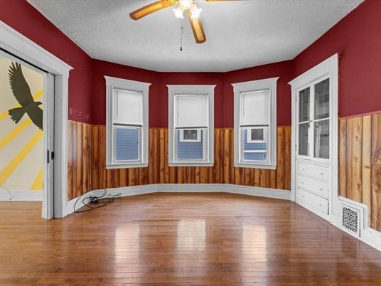 Empty room, Interior, Wood Texture Flooring