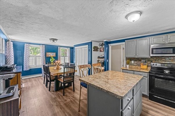Dining room, Interior, Kitchen, Wood Texture Flooring