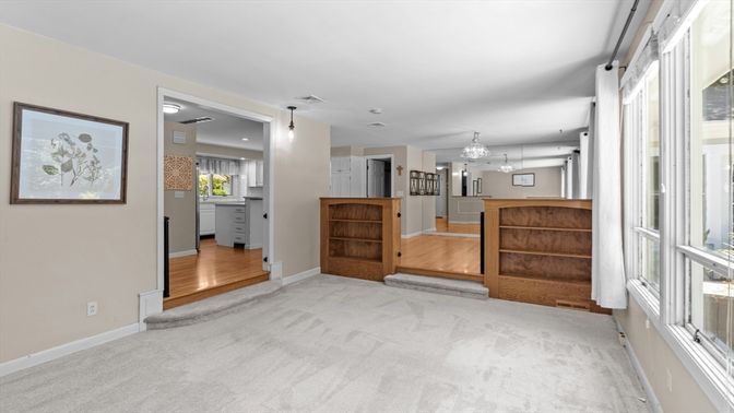 Chandelier, Interior, Kitchen, Wood Texture Flooring