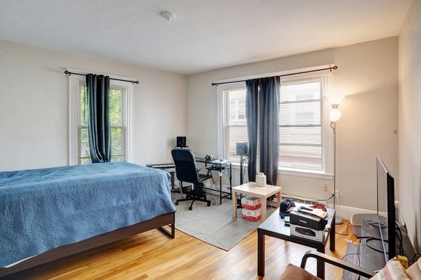 Bedroom, Home Office, Interior, Wood Texture Flooring