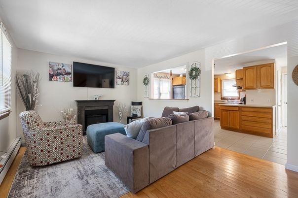 Fireplace, Interior, Living room, Wood Texture Flooring