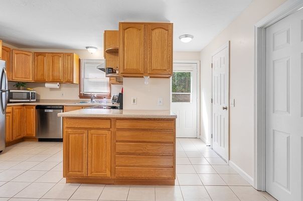 Interior, Kitchen, Stainless Steel Appliances