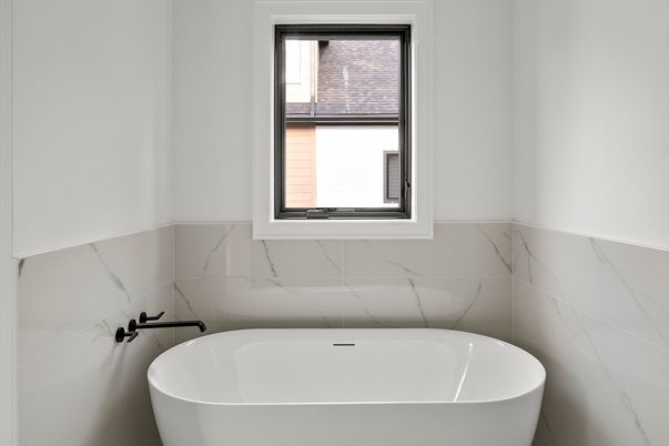 Bathroom, Free Standing Baths, Interior, Marble Walls