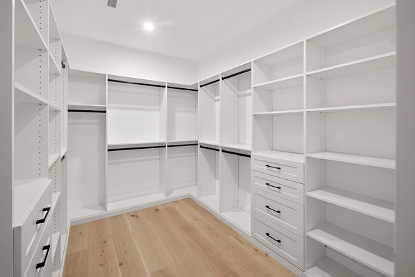 Interior, Recessed Lighting, Walk-in Closets, Wood Texture Flooring