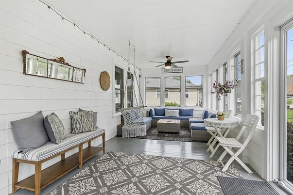 Interior, Living room, Sun Room, Wood Texture Flooring