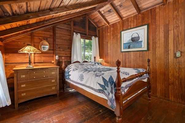 Bedroom, Interior, Wooden Beams, Wooden Ceilings, Wood Texture Flooring, Wooden Walls