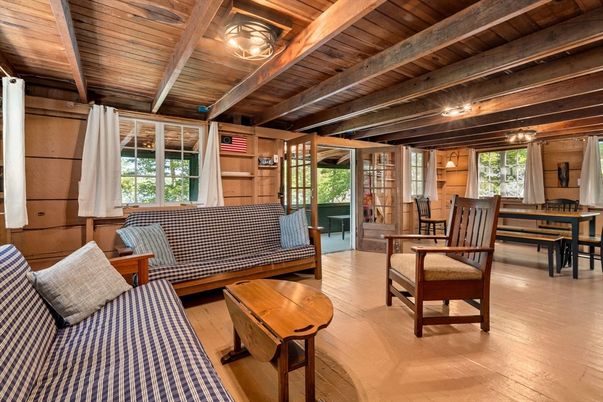 Dining room, Interior, Living room, Wooden Beams, Wooden Ceilings, Wood Texture Flooring