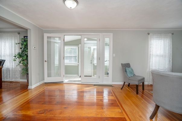 Empty room, Interior, Wood Texture Flooring