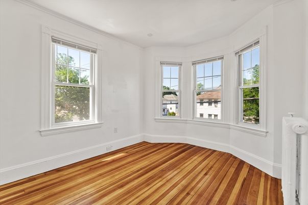 Empty room, Interior, Wood Texture Flooring