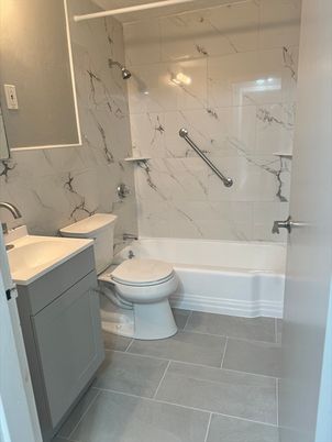 Bathroom, Interior, Marble Walls