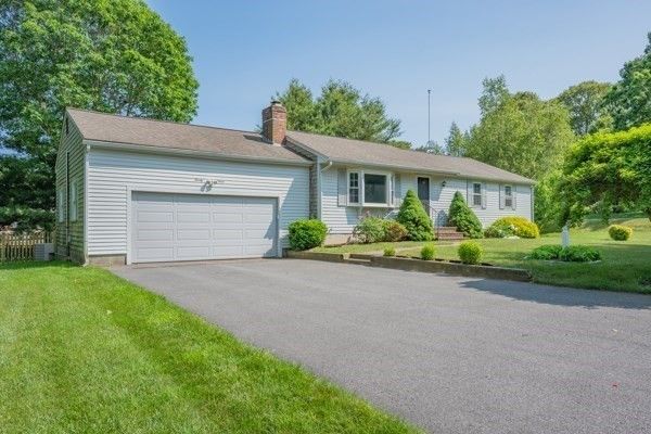 Attached, Backyard, Exterior, Facade, Cape Cod