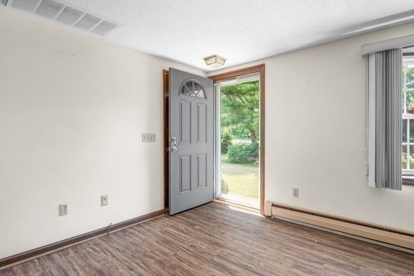 Empty room, Interior, Wood Texture Flooring