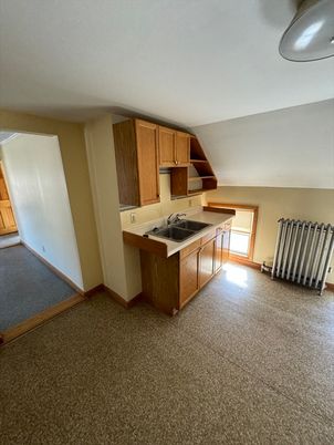 Empty room, Interior, Kitchen