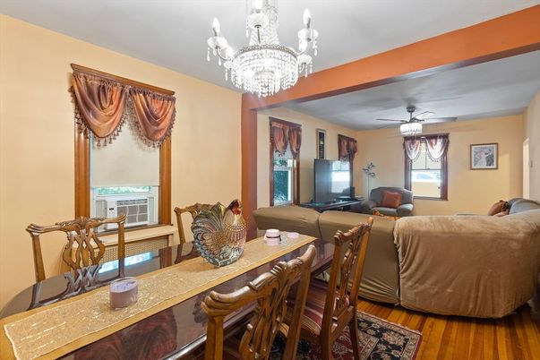 Chandelier, Dining room, Interior, Living room, Wood Texture Flooring