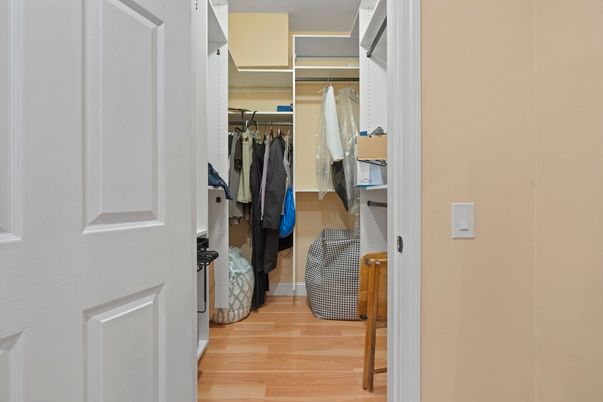 Interior, Walk-in Closets, Wood Texture Flooring