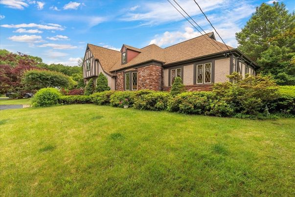 Backyard, Exterior, Facade, Brick Facade, Tudor Revival