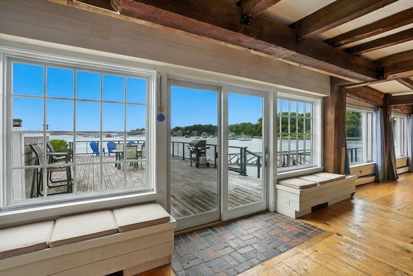Interior, Water, Wooden Beams, Wood Texture Flooring