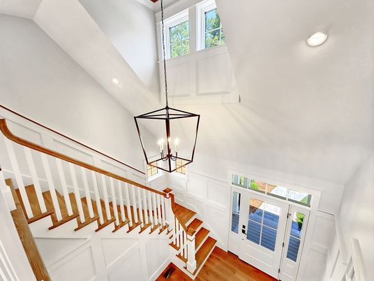 Interior, Pendant Lights, Recessed Lighting, Wood Texture Flooring