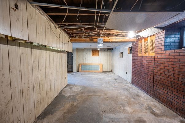 Interior, Stone Walls, Wooden Walls