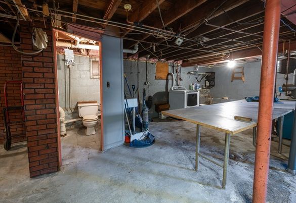 Bathroom, Interior, Stone Walls