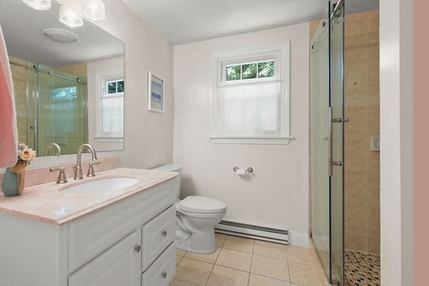 Bathroom, Glass Shower, Interior